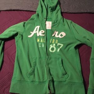 Women’s Green Aeropostale Hoodie
